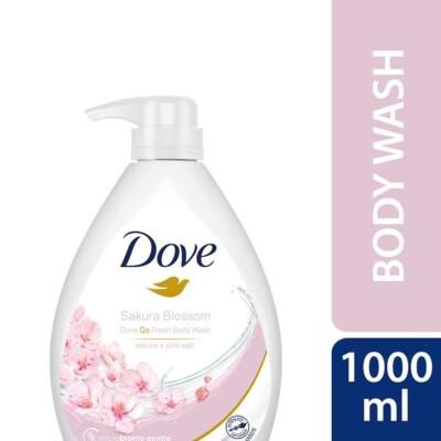 DOVE BODYWASH SAKURA BLOSSOM 1000ML